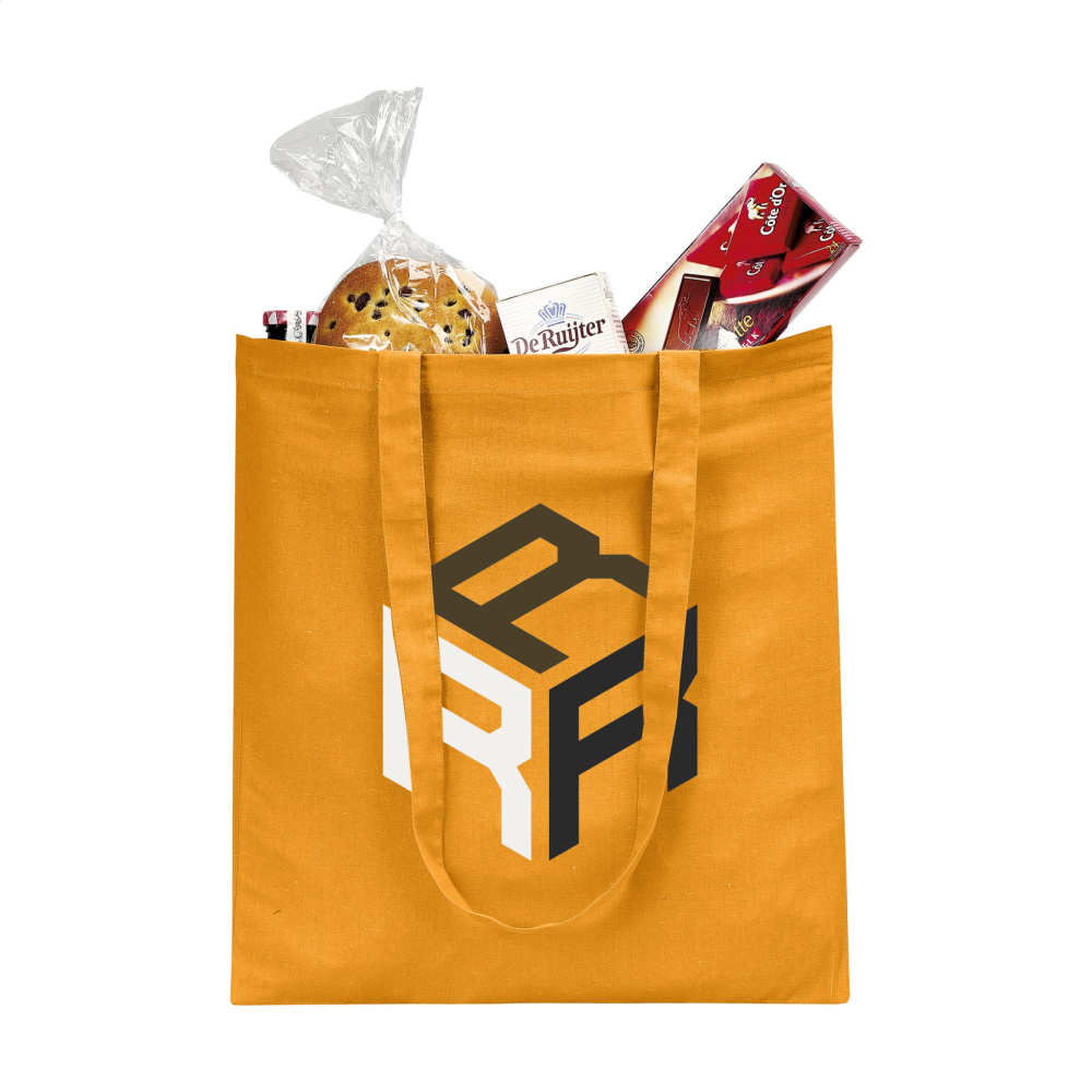 Logo trade promotional merchandise picture of: Shoppy Colour Bag (135 g/m²) cotton bag