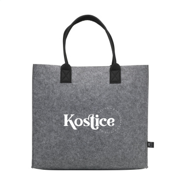 Logo trade promotional giveaways picture of: BigShopper Argus GRS RPET Felt