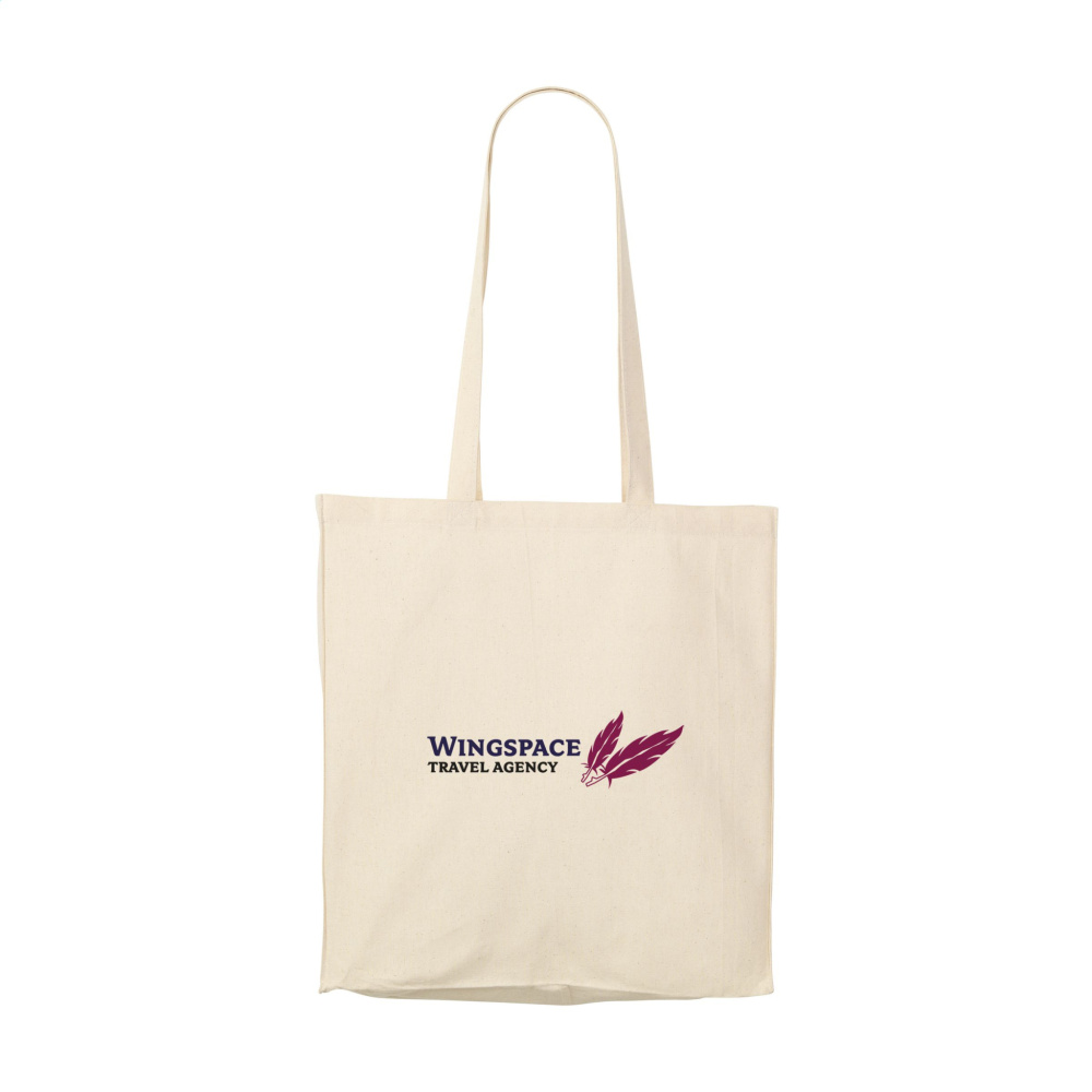 Logo trade promotional items picture of: Natural Square Bag (165 g/m²) cotton bag
