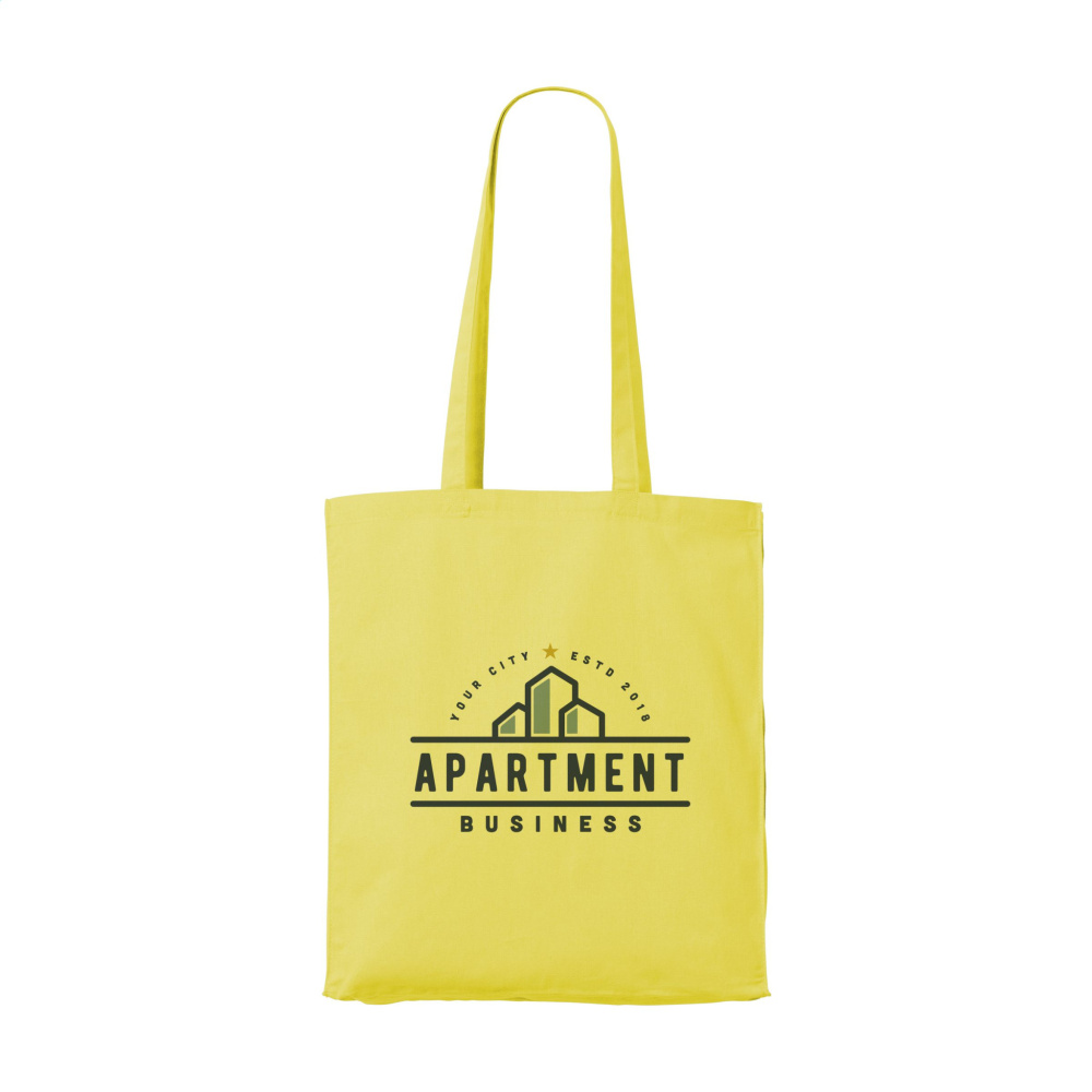 Logo trade promotional gifts picture of: Colour Square Bag (160 g/m²) cotton bag