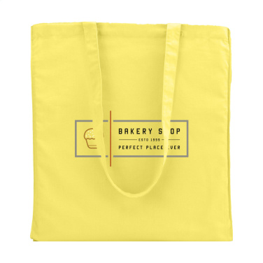 Logo trade promotional items picture of: Colour Square Bag (160 g/m²) cotton bag