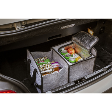 Logotrade promotional giveaway picture of: Trunk GRS RPET Felt Organiser Cooler bag