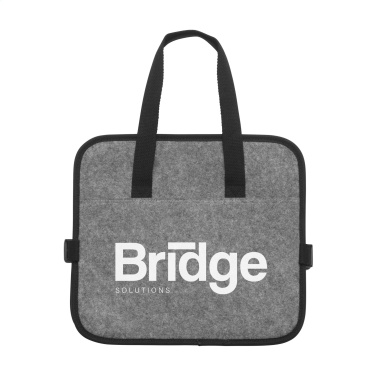 Logotrade corporate gift picture of: Trunk GRS RPET Felt Organiser Cooler bag