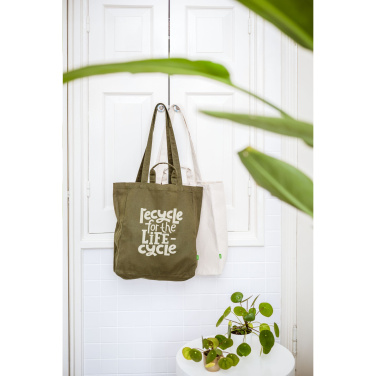Logotrade business gifts photo of: Organic Cotton Canvas Tote Bag (280 g/m²)