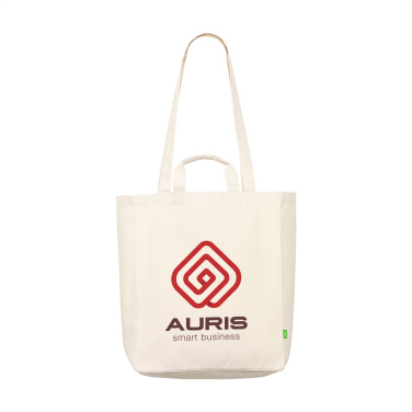 Logo trade promotional products image of: Organic Cotton Canvas Tote Bag (280 g/m²)