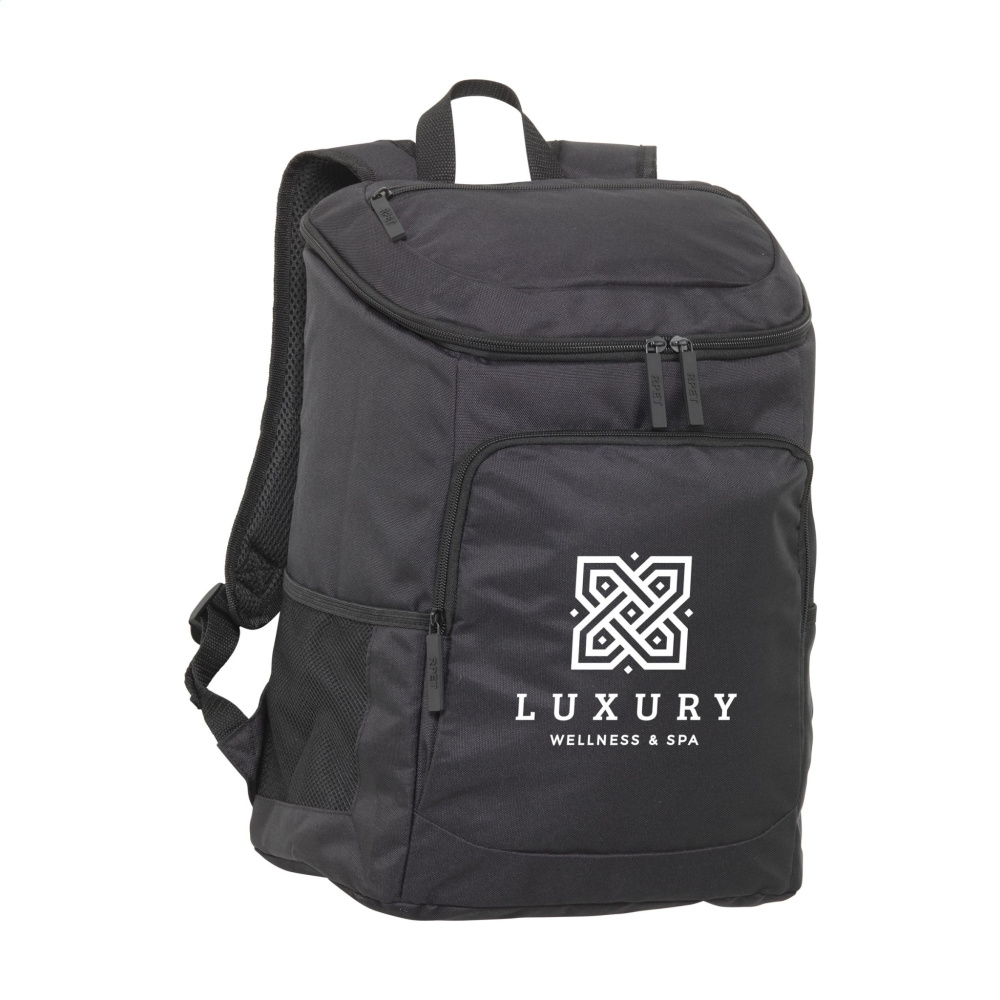 Logo trade promotional giveaways image of: Ice Cool GRS RPET Backpack