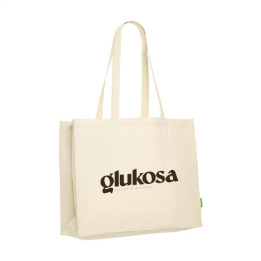 Logotrade promotional gift image of: ECO Shopper Organic Cotton (180 g/m²) shopping bag