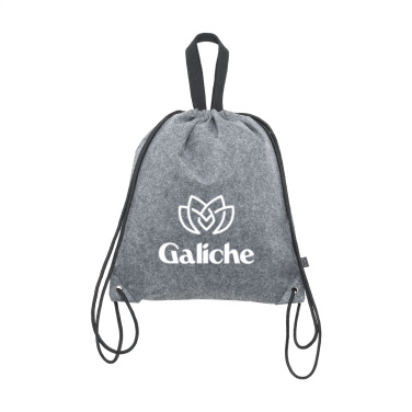 Logo trade promotional items picture of: GRS RPET Felt PromoBag Plus backpack