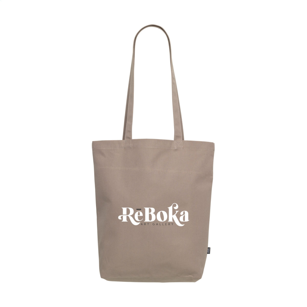 Logo trade advertising products image of: GRS Recycled Canvas Bag Colour (260 g/m²)
