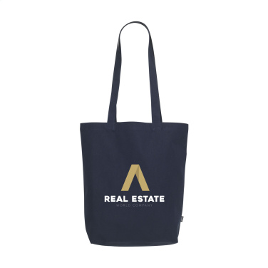 Logo trade promotional gifts image of: GRS Recycled Canvas Bag Colour (260 g/m²)