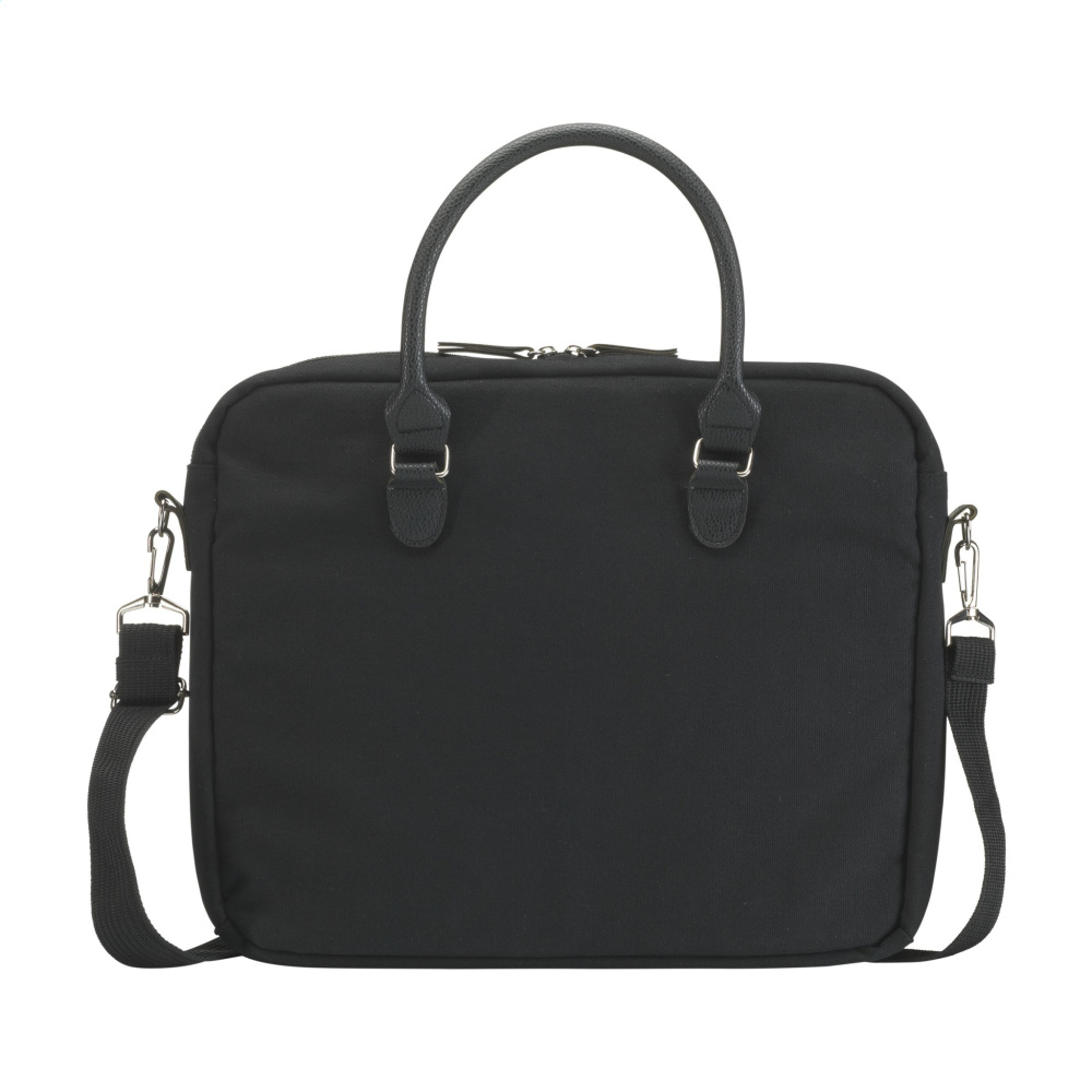Logo trade advertising products image of: Denver Recycled Canvas 15.6-inch laptop bag