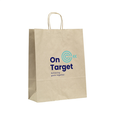 Logotrade promotional giveaway image of: Leaf It Bag recycled grass paper (90 g/m²) M