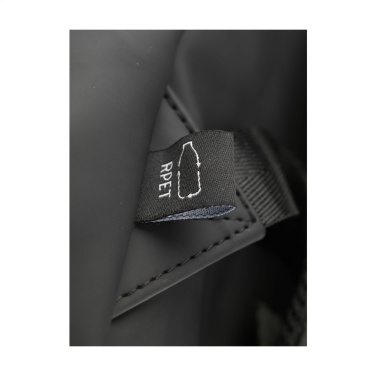 Logo trade promotional gifts image of: Lennon Roll-Top Recycled Backpack