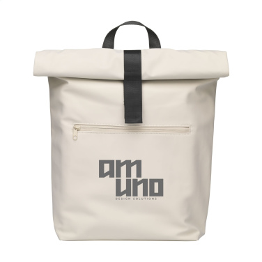 Logo trade promotional product photo of: Lennon Roll-Top Recycled Backpack