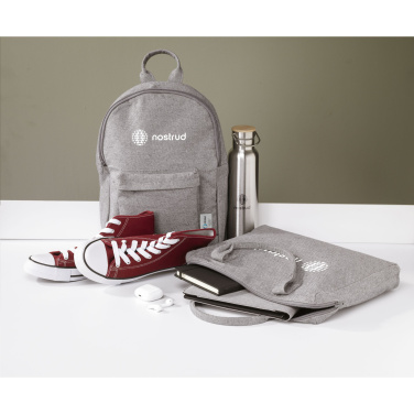 Logo trade promotional gifts picture of: Wolkat Agadir Recycled Textile Backpack
