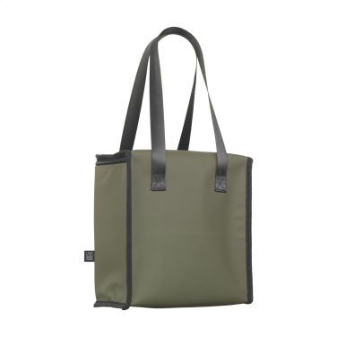 Logo trade business gifts image of: Lennon Recycled PU Cooler Bag