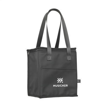 Logo trade corporate gifts image of: Lennon Recycled PU Cooler Bag