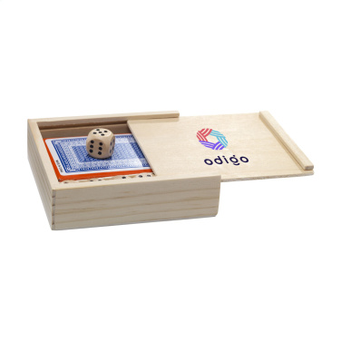 Logo trade business gift photo of: Dice & Play game