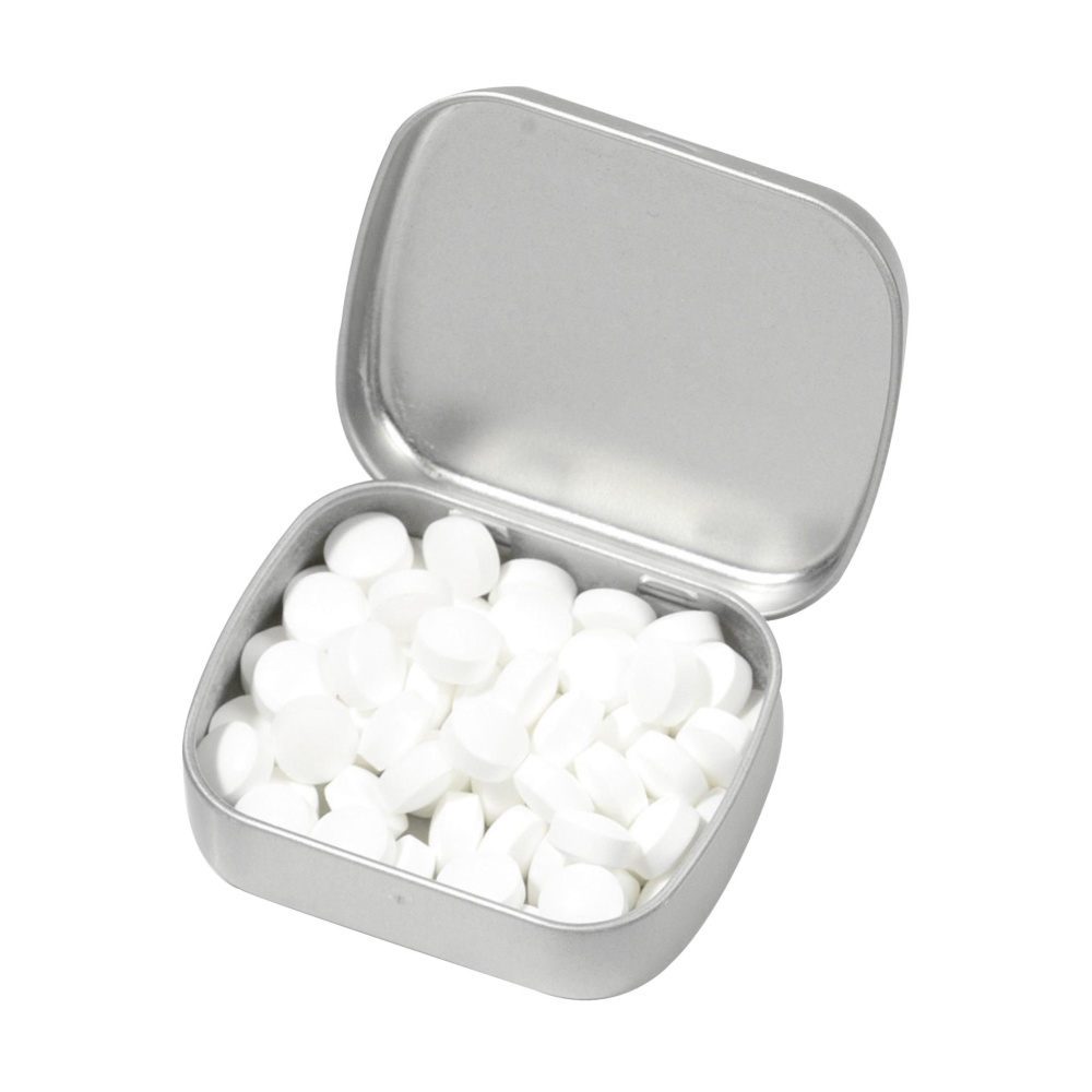 Logo trade promotional merchandise image of: TinBox peppermints
