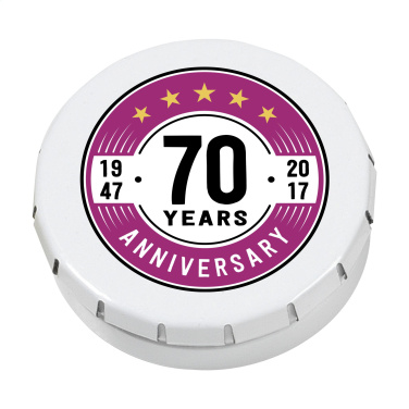 Logo trade promotional giveaways image of: Mini ClicTin peppermints