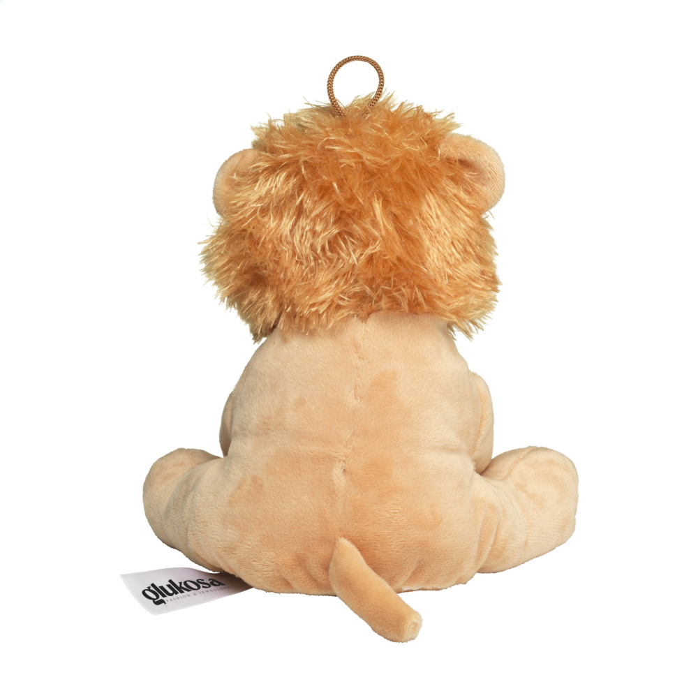 Logo trade promotional products image of: Louis plush lion cuddle toy