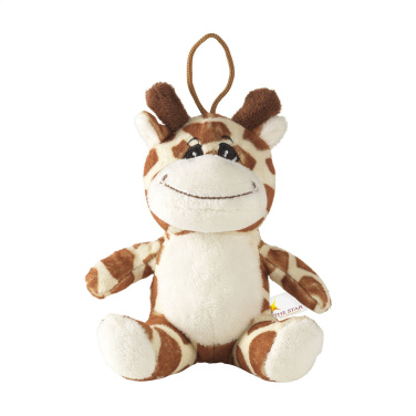 Logo trade advertising products picture of: Animal Friend Giraffe cuddle toy