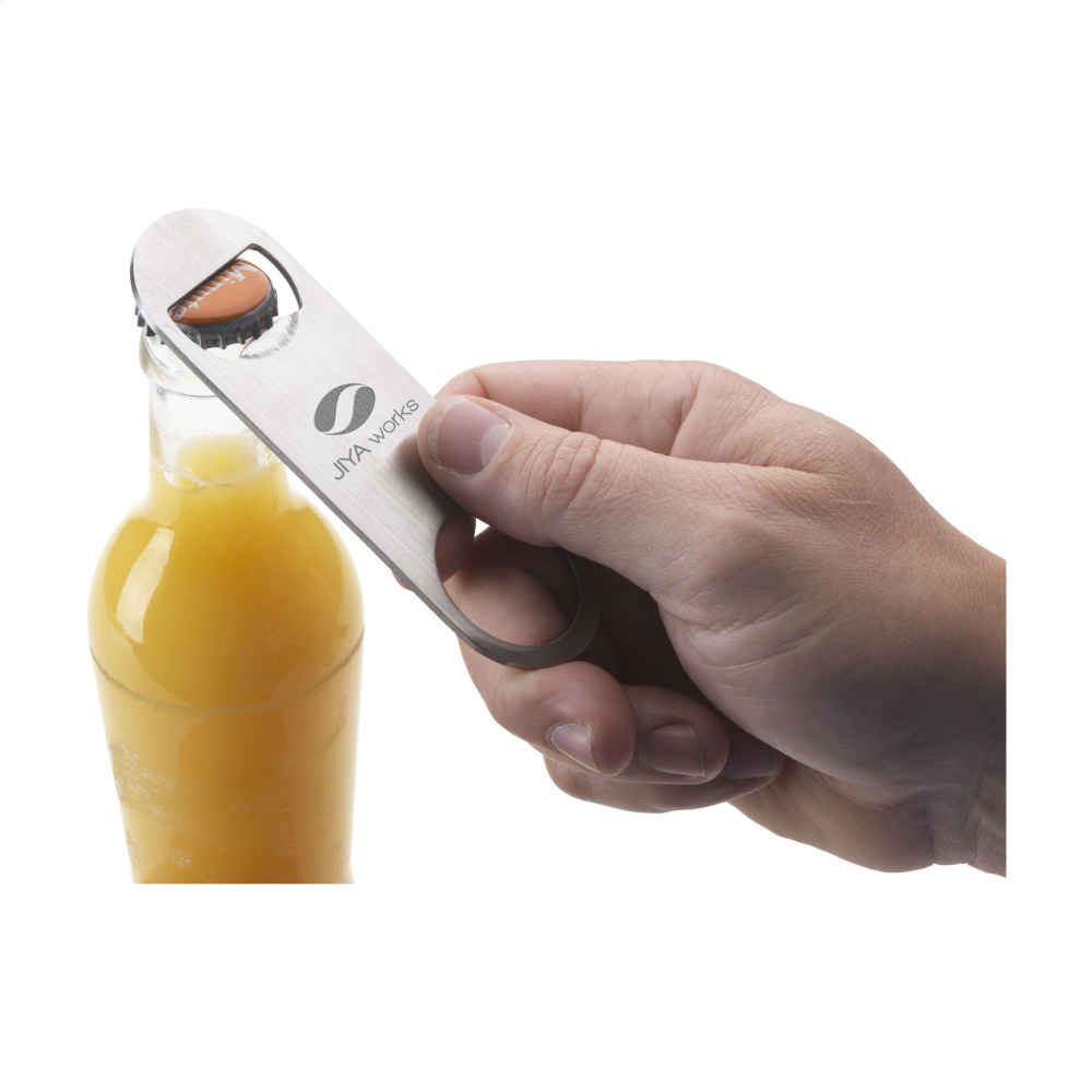Logo trade promotional gifts picture of: CrownTop Metal Opener Metal