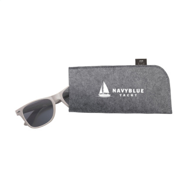 Logo trade promotional merchandise picture of: Feltro GRS RPET Pouch for glasses