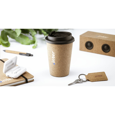 Logo trade promotional items picture of: Cork Key Ring