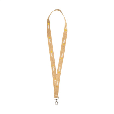 Logo trade promotional giveaways picture of: Lanyard Cork 2 cm keycord