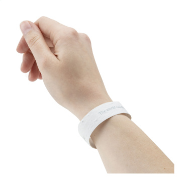 Logo trade promotional item photo of: Seed Paper Festival Wristband