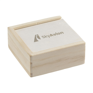 Logo trade promotional merchandise picture of: Tic Tac Toe Game Bamboo