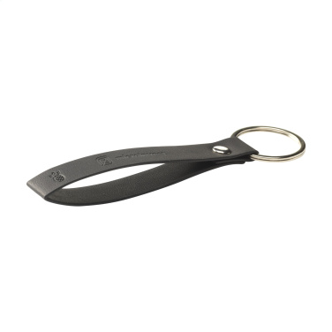 Logotrade promotional item picture of: Vegan Pineapple Leather Keyring
