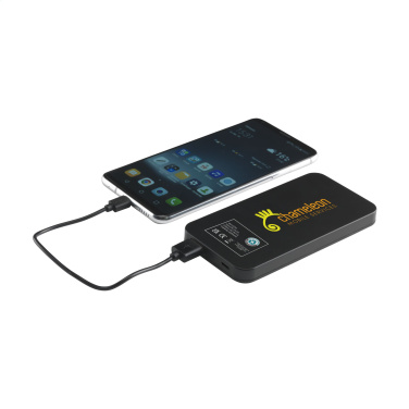 Logo trade promotional gifts picture of: Solar RCS Powerbank 4000 power charger