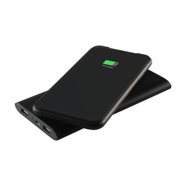 Logo trade advertising product photo of: Aluminium 8000 Wireless Powerbank wireless charger