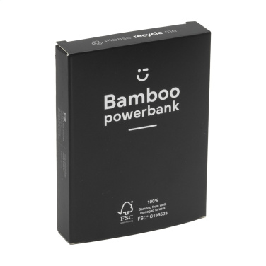 Logo trade advertising product photo of: Bamboo 4000 Powerbank external charger