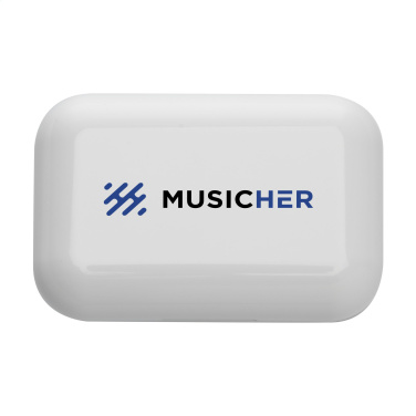 Logo trade advertising products image of: Sensi TWS Wireless Earbuds in Charging Case
