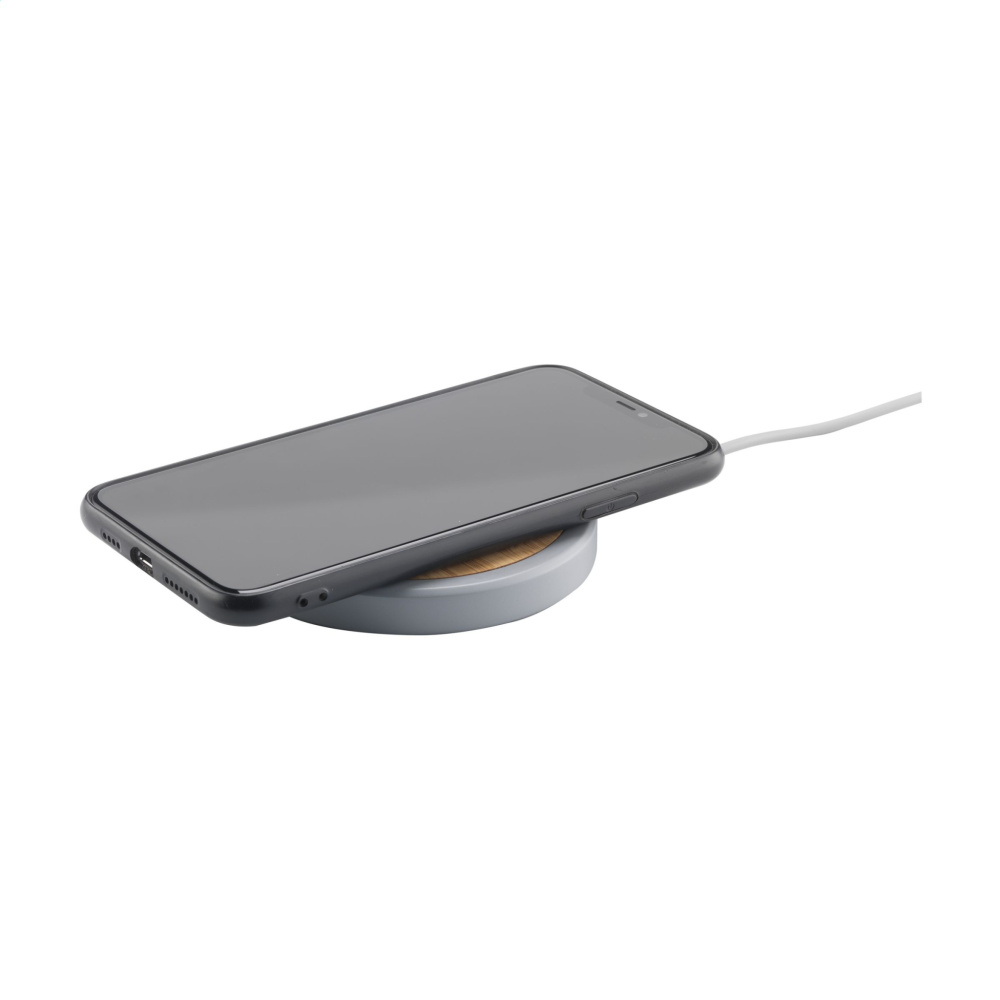 Logotrade promotional gift image of: Lidos Stone ECO 10W Wireless Charger