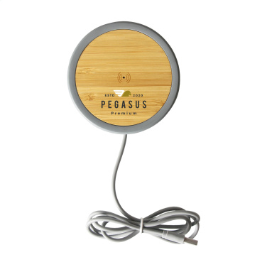 Logo trade business gift photo of: Lidos Stone ECO 10W Wireless Charger