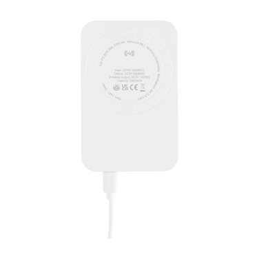 Logotrade business gifts photo of: Force Magnetic RCS Recycled Wireless Powerbank 5000