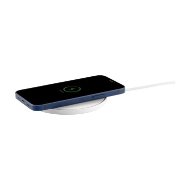 Logo trade advertising product photo of: Coil RCS Recycled Wireless Charger