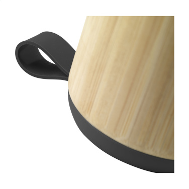 Logo trade promotional merchandise image of: Timor Bamboo Wireless Speaker