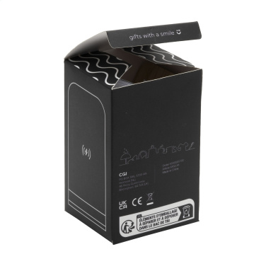 Logo trade promotional merchandise picture of: Baloo Wireless Charger Stand 15W