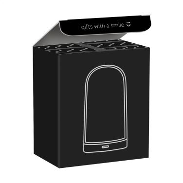 Logo trade promotional merchandise picture of: Triple-Up RCS Recycled ABS Wireless Charger Stand