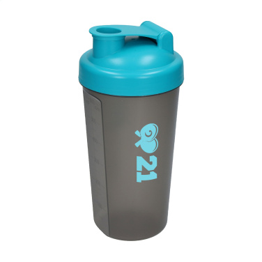 Logo trade business gifts image of: Shaker Protein 600 ml drinking cup