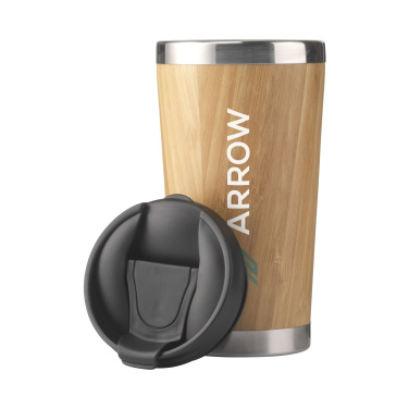 Logotrade promotional product image of: Tokyo 450 ml bamboo thermo cup