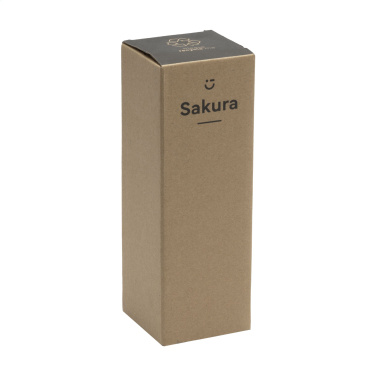 Logotrade promotional merchandise photo of: Sakura 360 ml bamboo thermo bottle/thermo cup