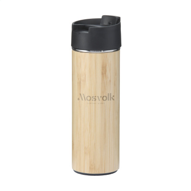Logotrade business gifts photo of: Sakura 360 ml bamboo thermo bottle/thermo cup