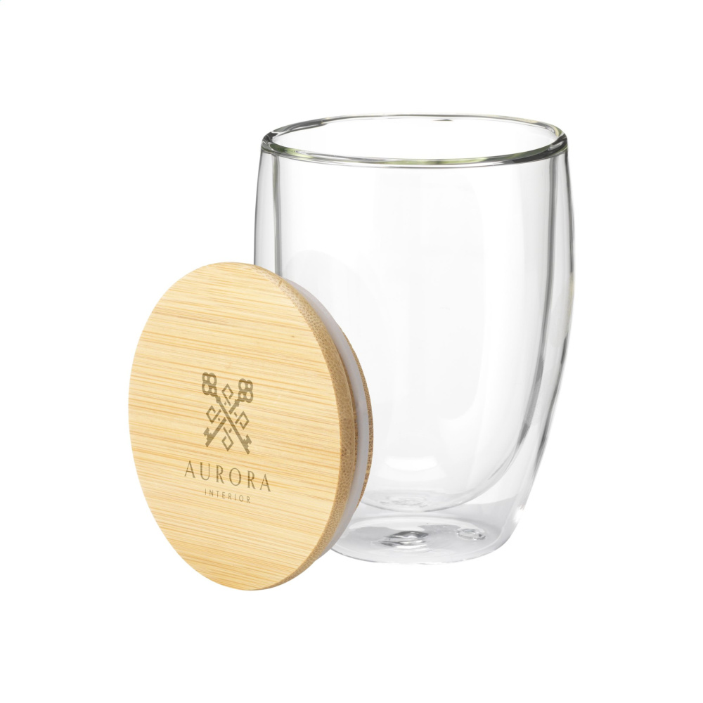 Logotrade promotional gift image of: Alba 350 ml double-walled glass