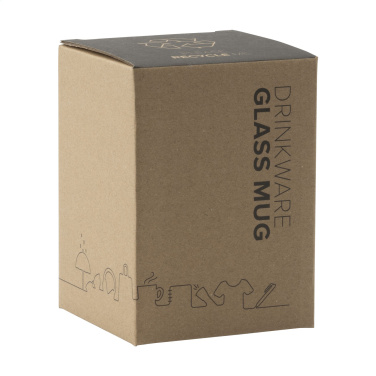 Logo trade promotional items image of: Alba 350 ml double-walled glass